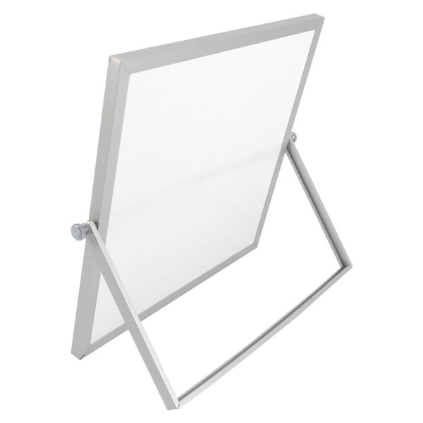 360 degree revolve Desktop Small Dry Erase Board with Mitre Corner - Image 3