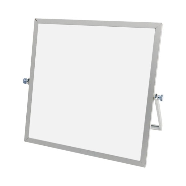 360 degree revolve Desktop Small Dry Erase Board with Mitre Corner